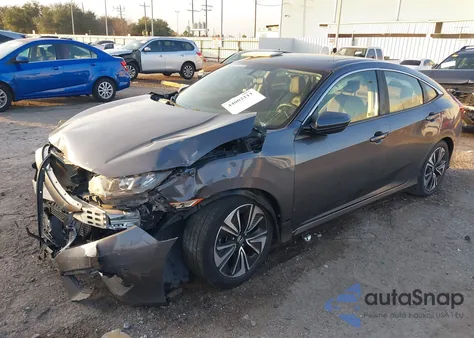 2018 Honda Civic Ex-T from USA, damaged, VIN JHMFC1F38JX030475
